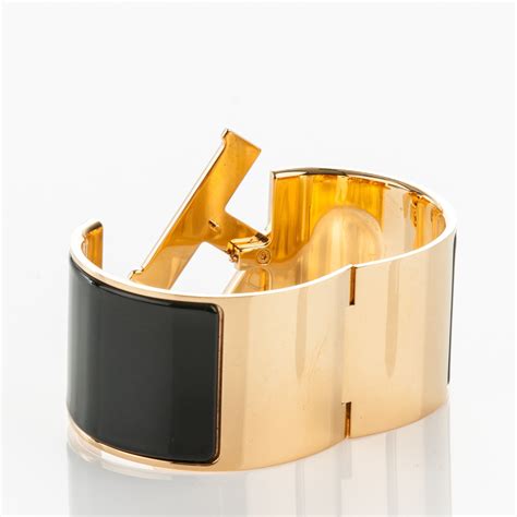 hermes hh bracelet|Hermes extra wide enamel bracelet.